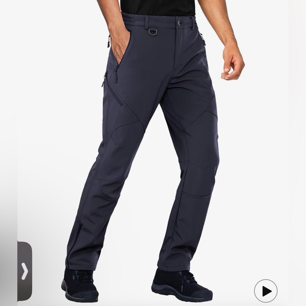 Men's snow Pants with Utility Belt